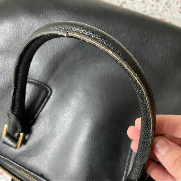 MICHAEL KORS Reese Saffiano Leather Designer Satchel With Metal Logo Charm - Picture 16 of 16